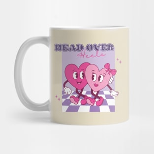 Cupid's Spell: Head Over Heels Valentine Concept Mug